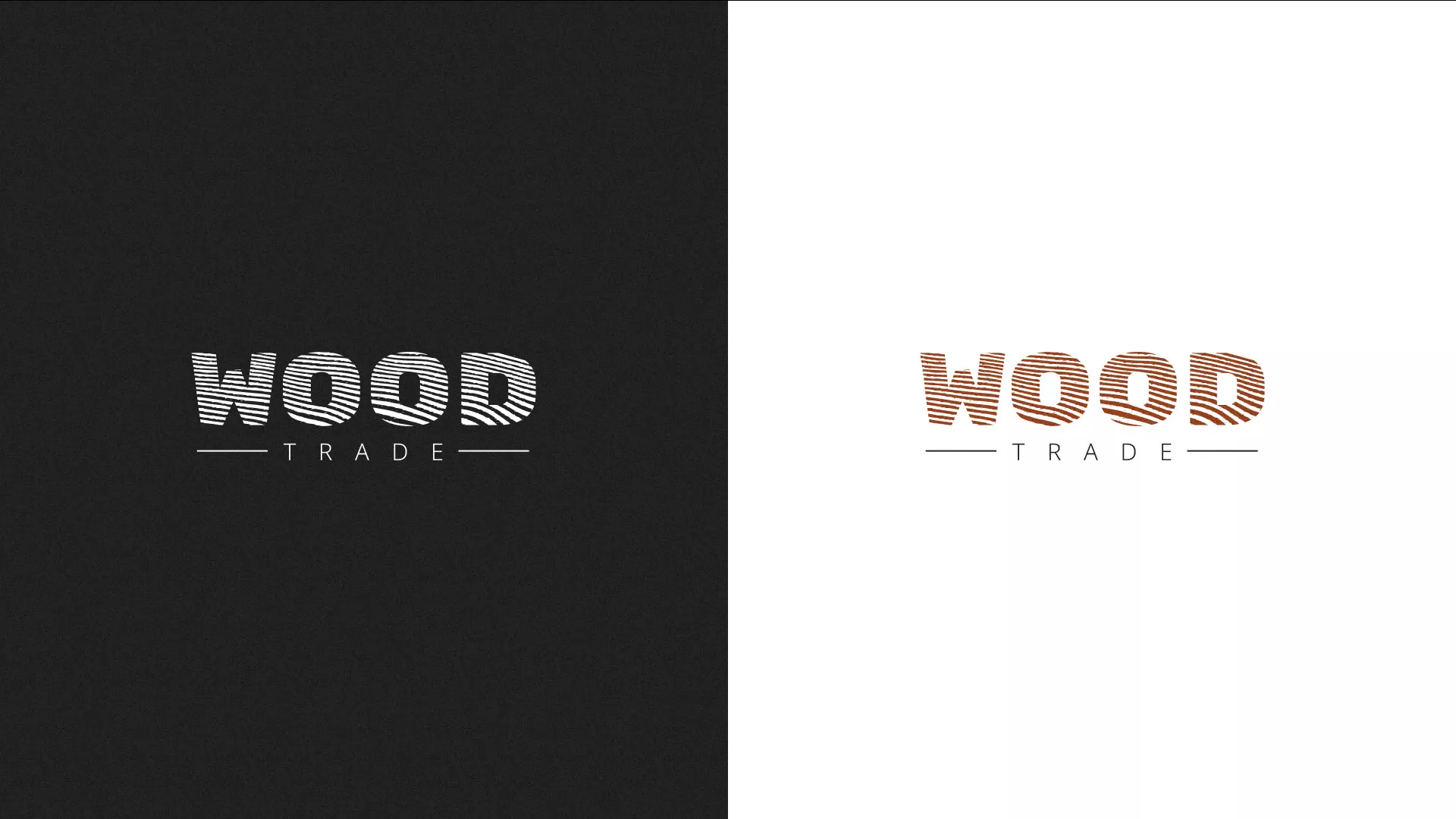 Разработка логотипа для компании «Wood Trade» в Спас-Клепиках