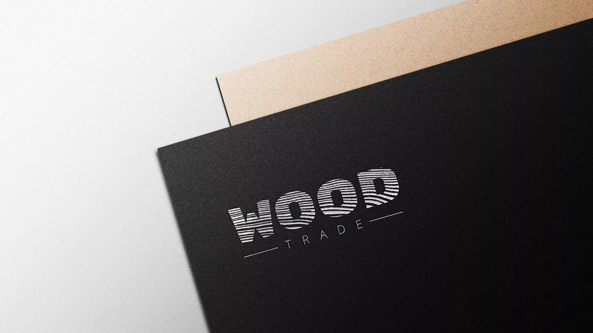 Разработка логотипа для компании «Wood Trade» в Спас-Клепиках